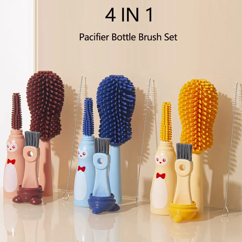 4 in 1 Pacifier Bottle Brush