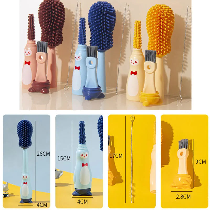 4 in 1 Pacifier Bottle Brush