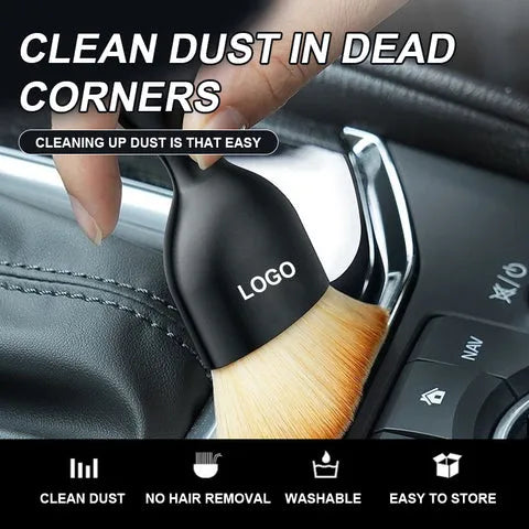 Pro Car Interior Cleaning Brush (Pack of 2)